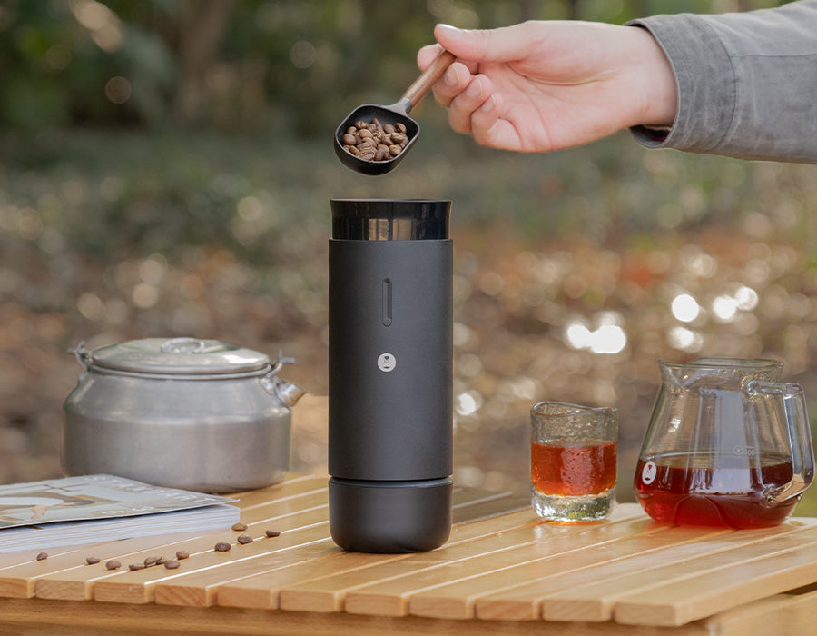 ❤美味しいコーヒーが挽ける❣オートミール粉砕にも最適♪❤コーヒーグラインダー オートミールがきっかけで買ったコーヒーミルが便利すぎた